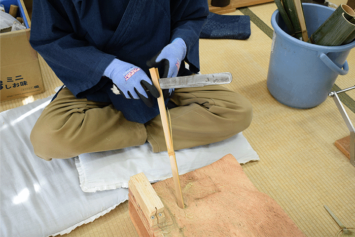 うちわ工房 竹