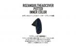 【(株) イチレン】ロザンキルトゴルフヘッドカバー ブラック