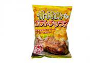 【(株) マルシン】骨付鳥風味ポテトチップス 120g