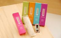 【(株) 藤井製麺】うどんBOX HANAIRO5色セット うどん120g×5、つゆ15ml×5