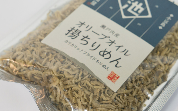 【池田漁協 (株)】瀬戸内産　オリーブオイル揚ちりめん　30g