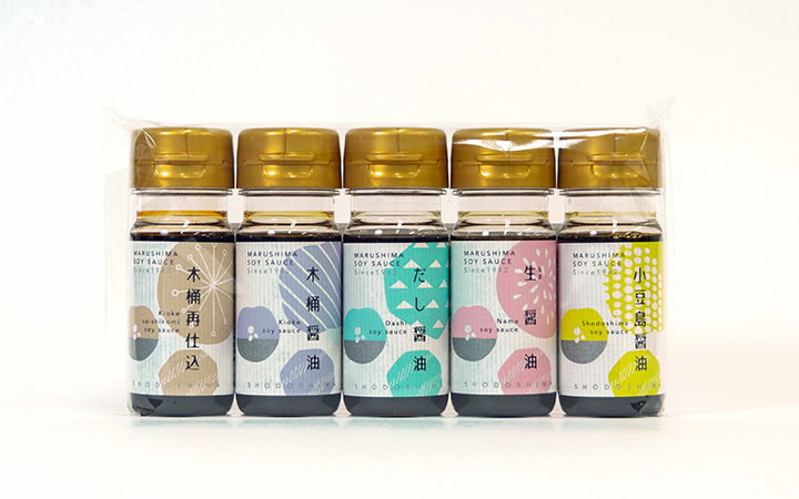 【丸島醤油 (株)】ミニボトル5本セット(瀬戸内国際芸術祭2025)
