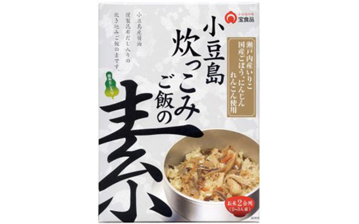 【宝食品 (株)】小豆島炊っこみご飯の素
