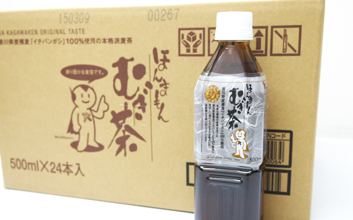 【香川県農業協同組合】ほんまもん麦茶(ペットボトル500ml)1ケース◆