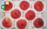 ※冷蔵※【(株) 五色青果】桃(飯南産) 2kg化粧　5～9玉入り ◆