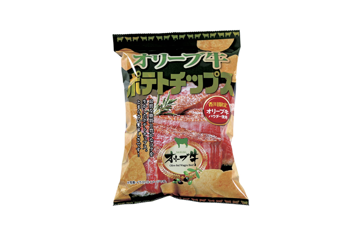 【(株) マルシン】オリーブ牛ポテトチップス