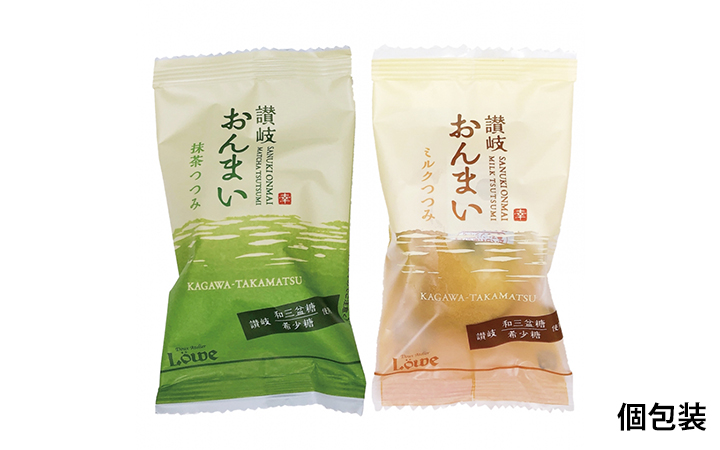 【(株)ルーヴ】讃岐おんまい　ミルク・抹茶セット　8個入り