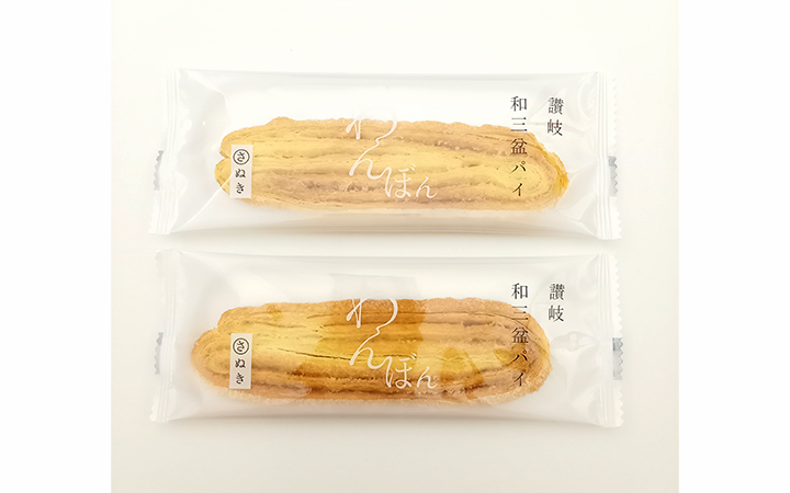 【ツジセイ製菓 (株)】わんぼん　讃岐和三盆パイ8枚入