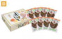 【大西食品 (株)】無添加しょうゆ豆　300g×8